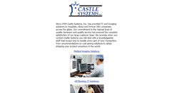 Desktop Screenshot of castlesystems.net